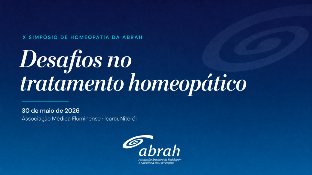 X Simposio de Homeopatia Abrah - RJ